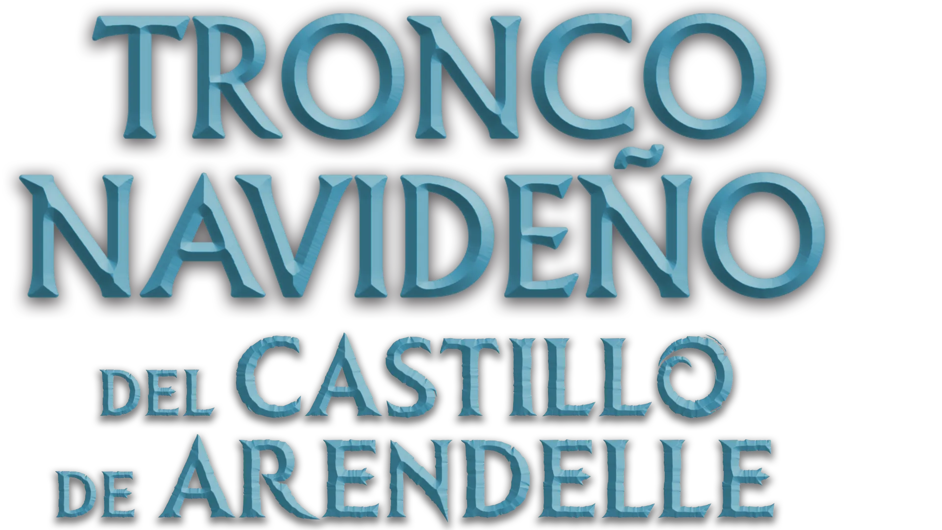 Tronco navideño del castillo de Arendelle