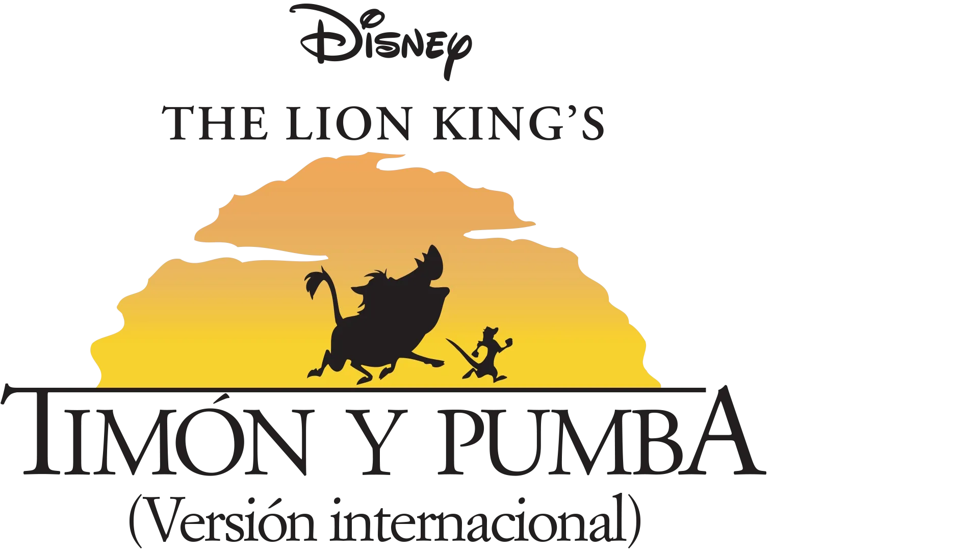 Timón y Pumba (Versión internacional)