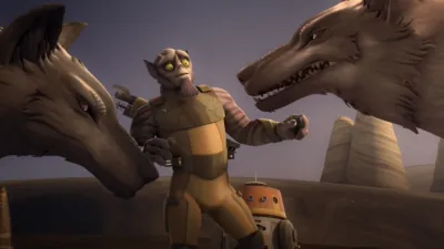 thumbnail - S4:E12 Wolves and a Door