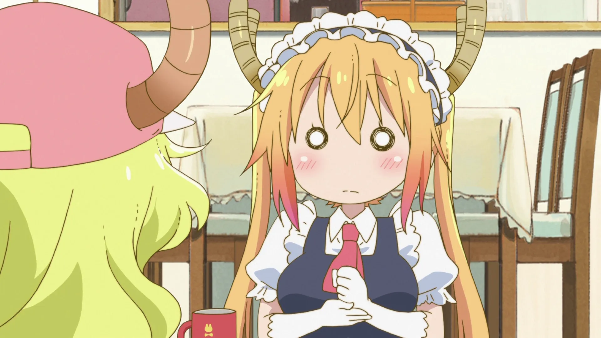 thumbnail - S1:E12 (Sub) Tohru and Kobayashi's Impactful Meeting! (We're Raising the Bar on Ourselves)