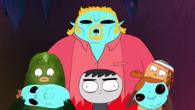 thumbnail - S2:E19 Black Light Bowling / 90's Adventure Bear and the Coconut Helmet