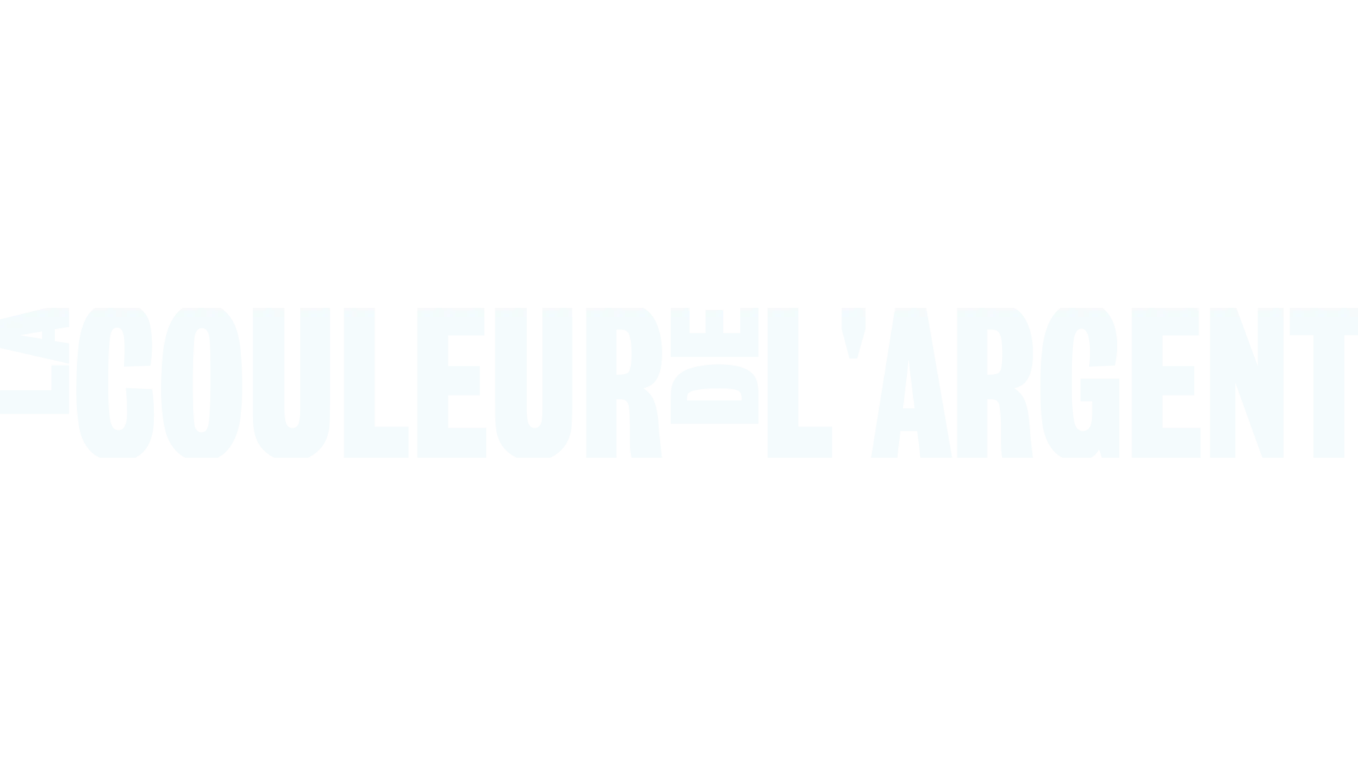 La Couleur de l'argent