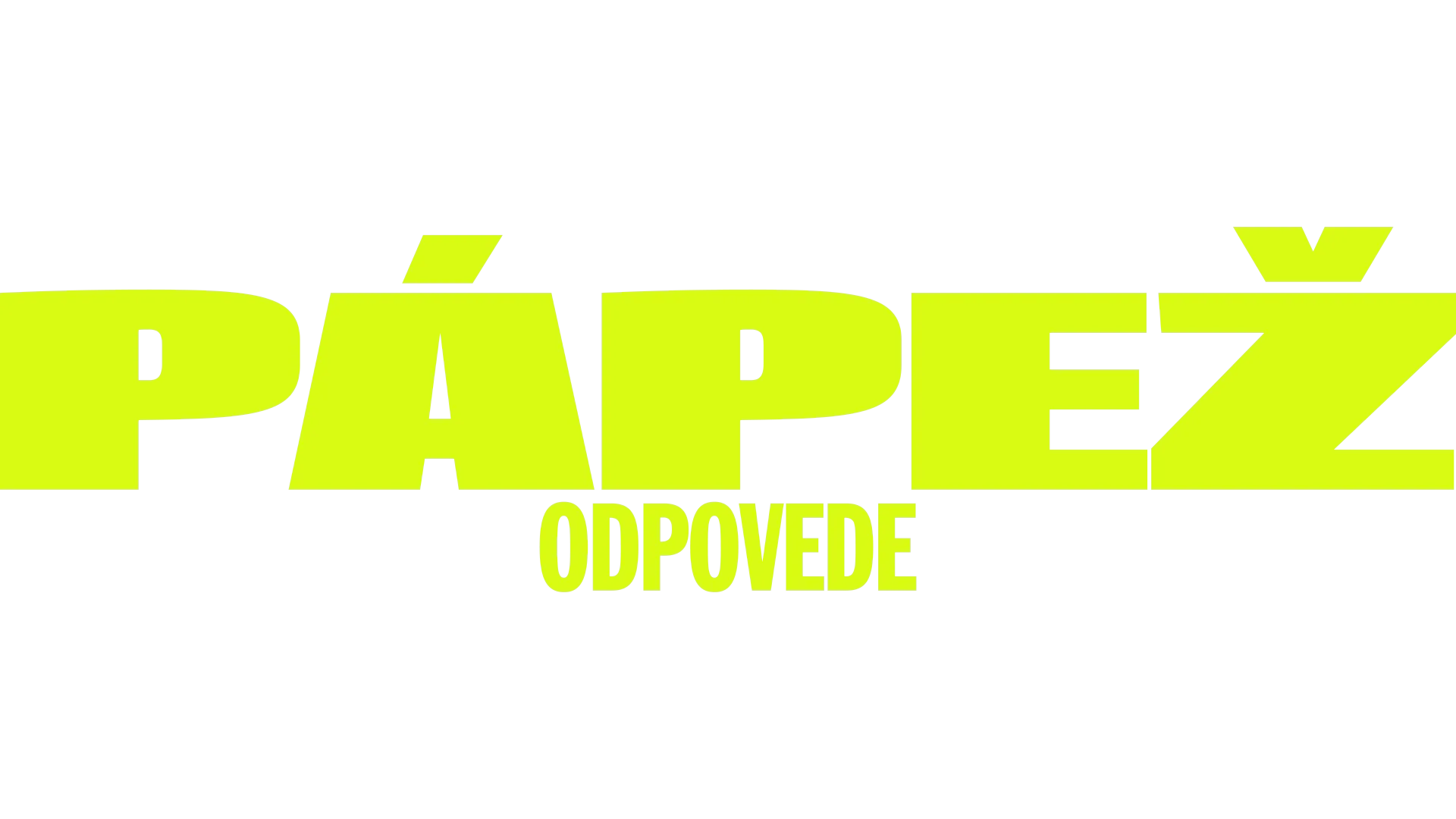 Pápež: Odpovede