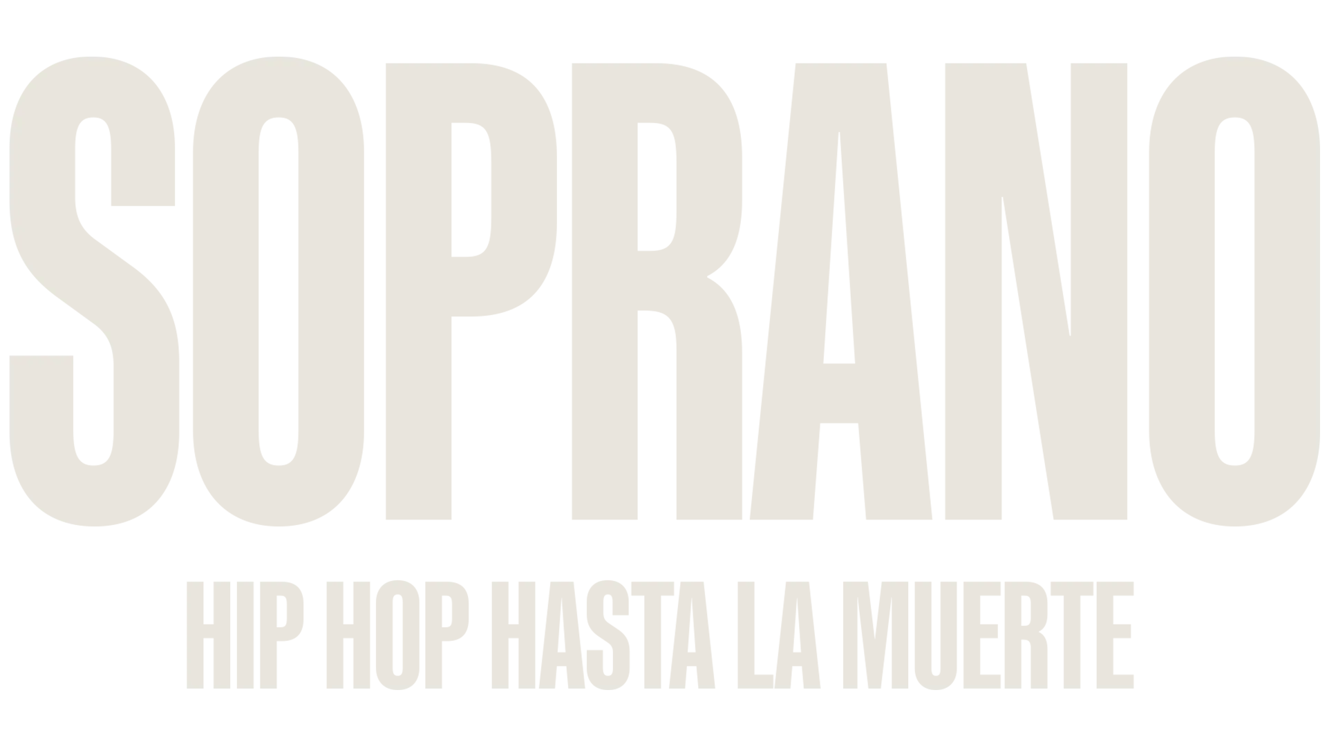 Soprano: hip hop hasta la muerte