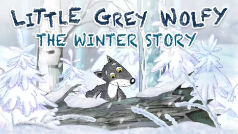 thumbnail - Little Grey Wolfy. The Winter Story