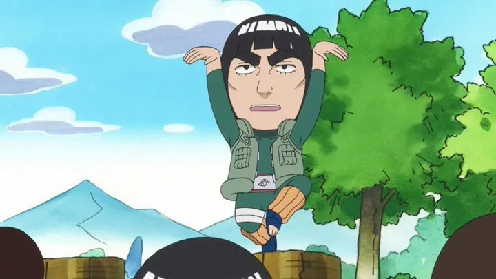 thumbnail - S1:E4 (Dub) Guy Sensei Didn't Do It / Guy Sensei's Rival Is Kakashi Sensei!