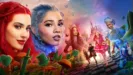 Key art for Descendants: Wicked Wonderland featuring Red (Kylie Cantrall) and Chloe (Malia Baker).