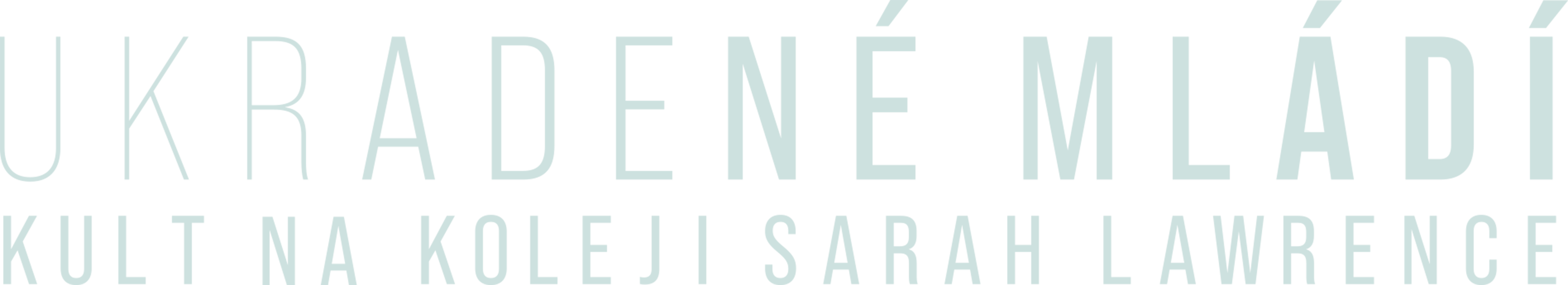 Ukradené mládí: Kult na koleji Sarah Lawrence