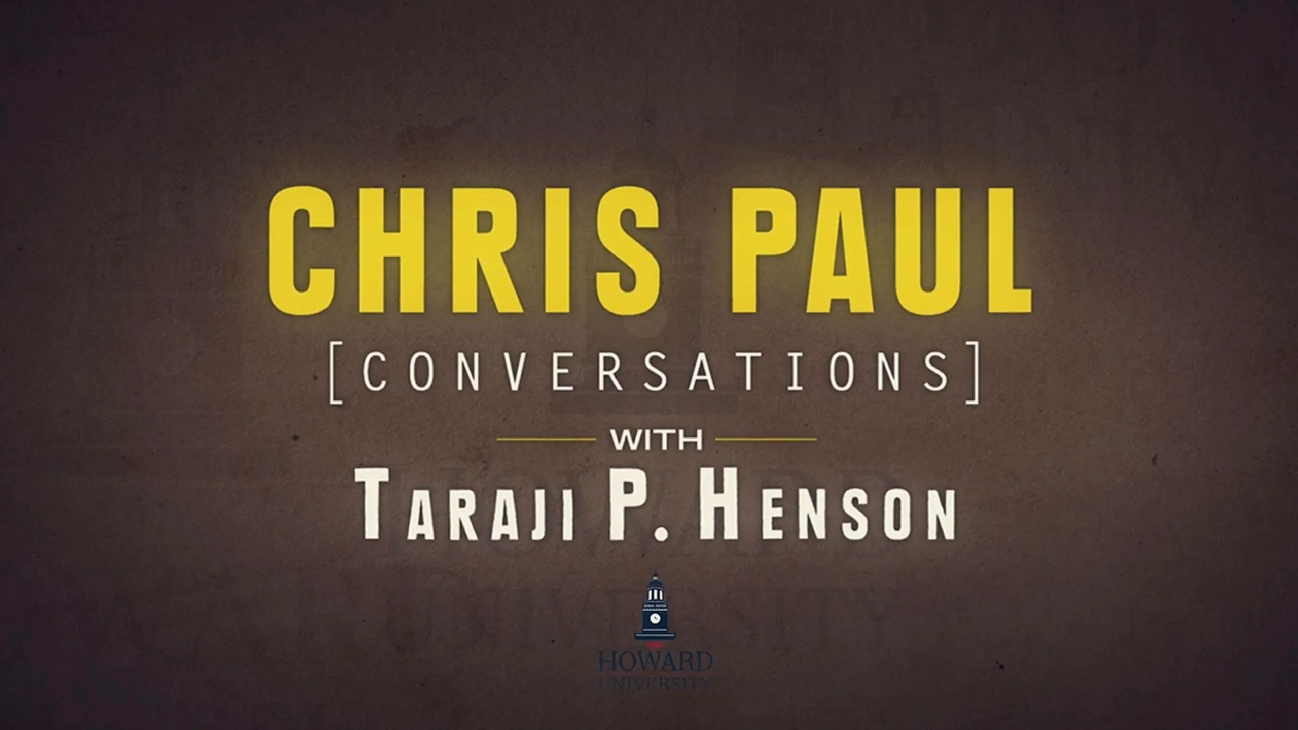 thumbnail - S1:E2 A Conversation with Taraji P. Henson and Chris Paul