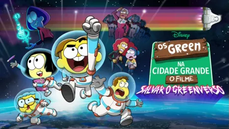 thumbnail - Os Green na Cidade Grande, o Filme Férias no Espaço