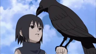 thumbnail - S9:E451 (Dub) Itachi's Story - Light and Darkness: Birth and Death