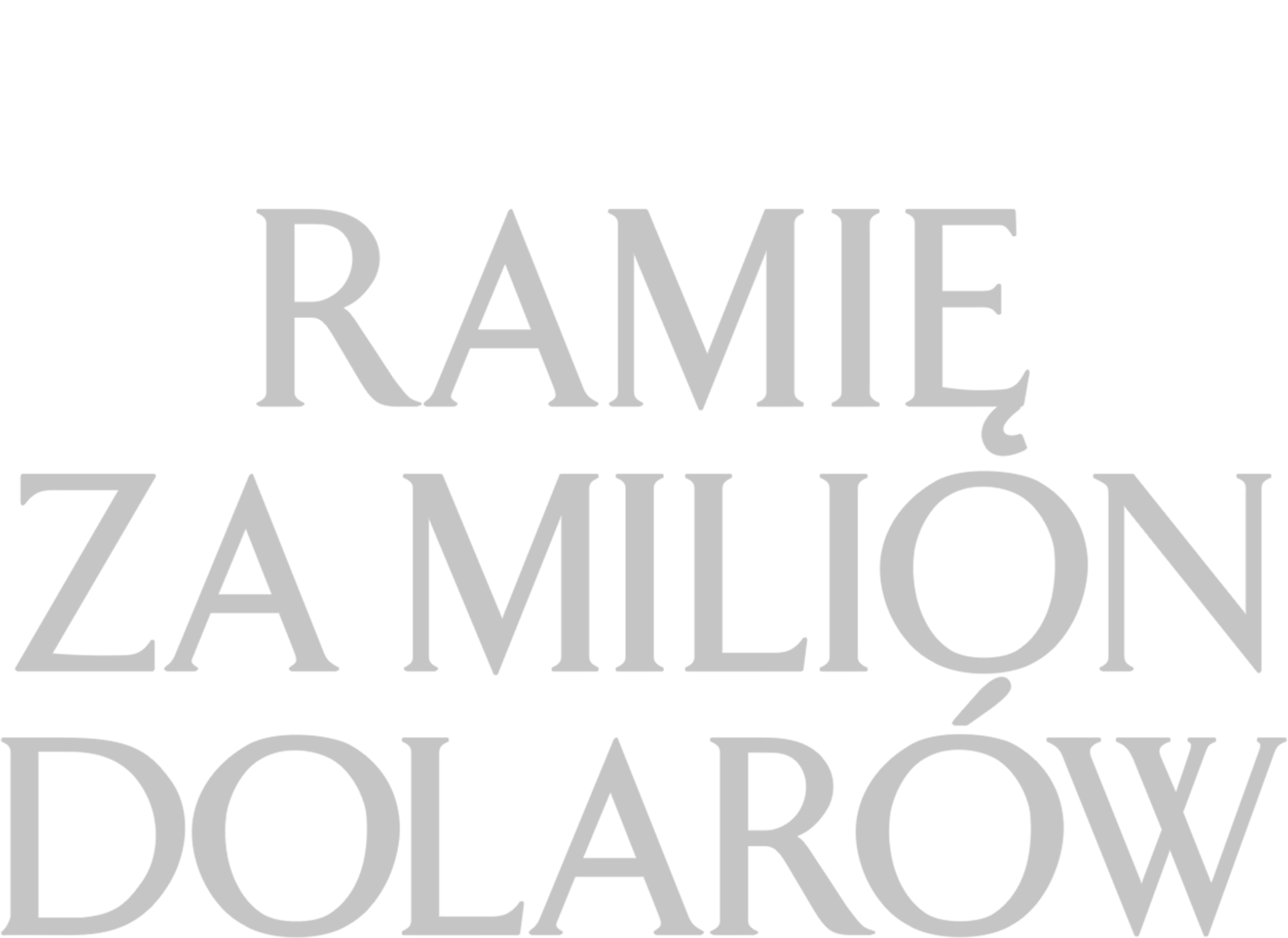 Ramię za milion dolarów