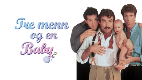 thumbnail - Tre menn og en baby