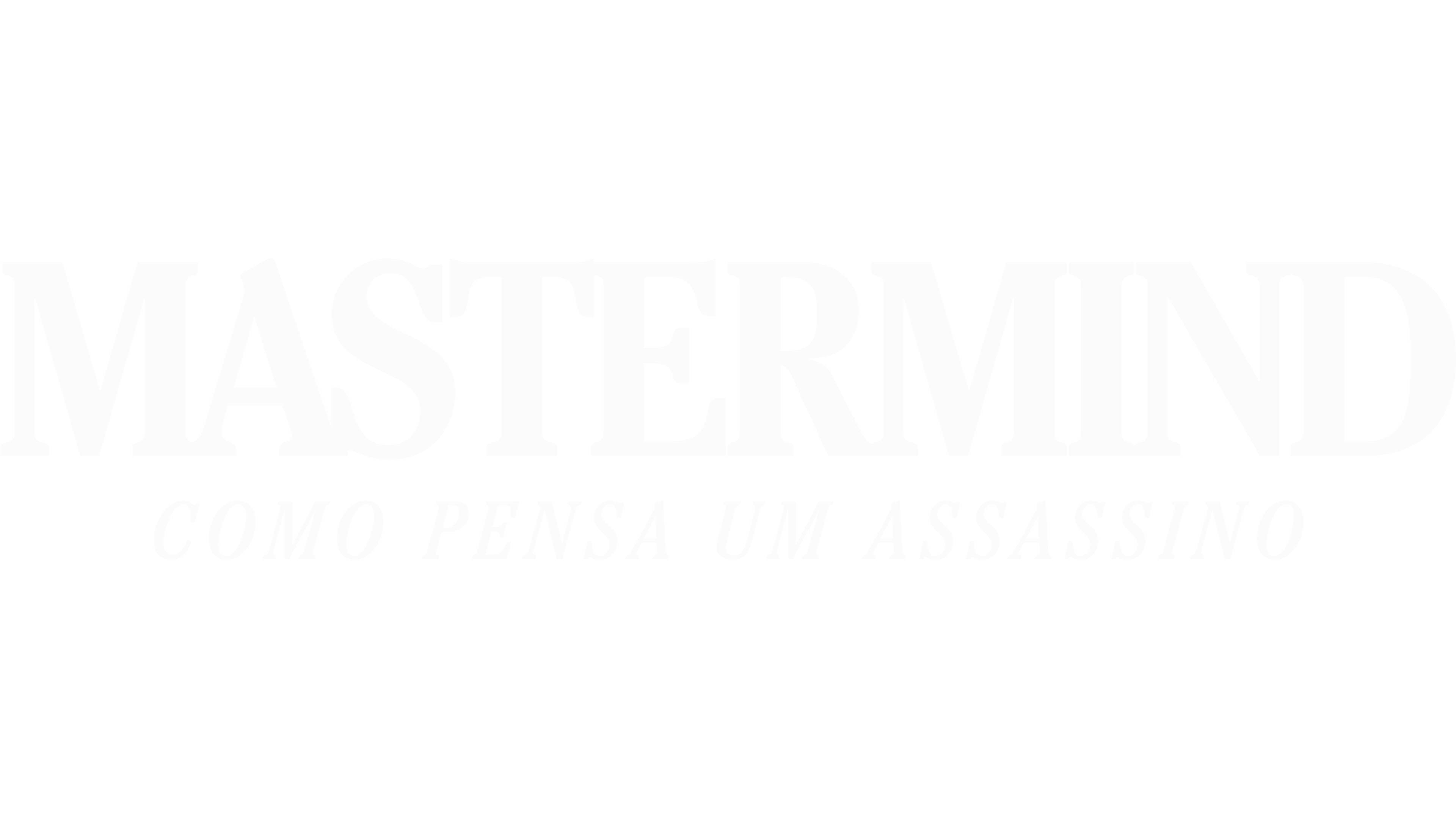Mastermind: Como Pensa um Assassino