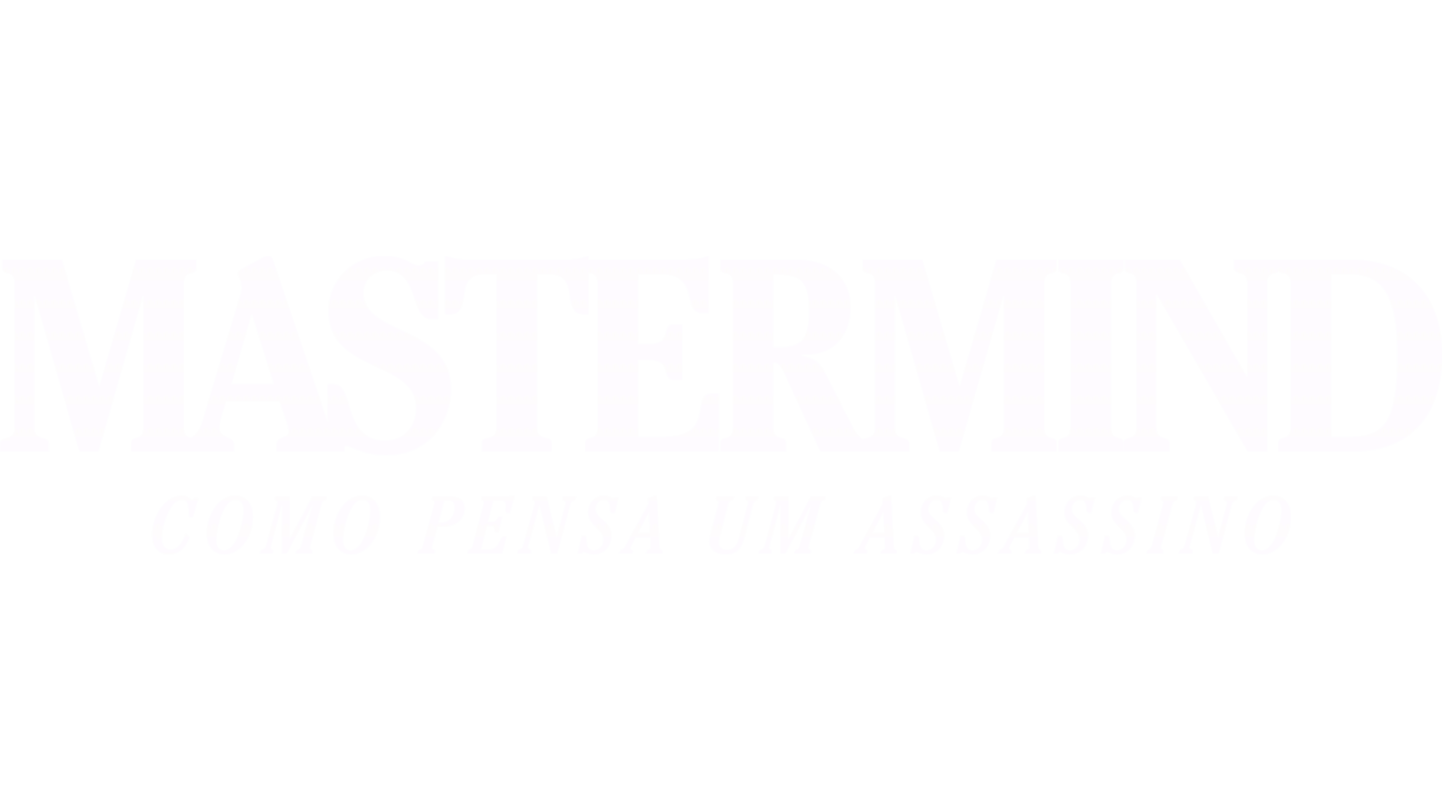 Mastermind: Como Pensa um Assassino