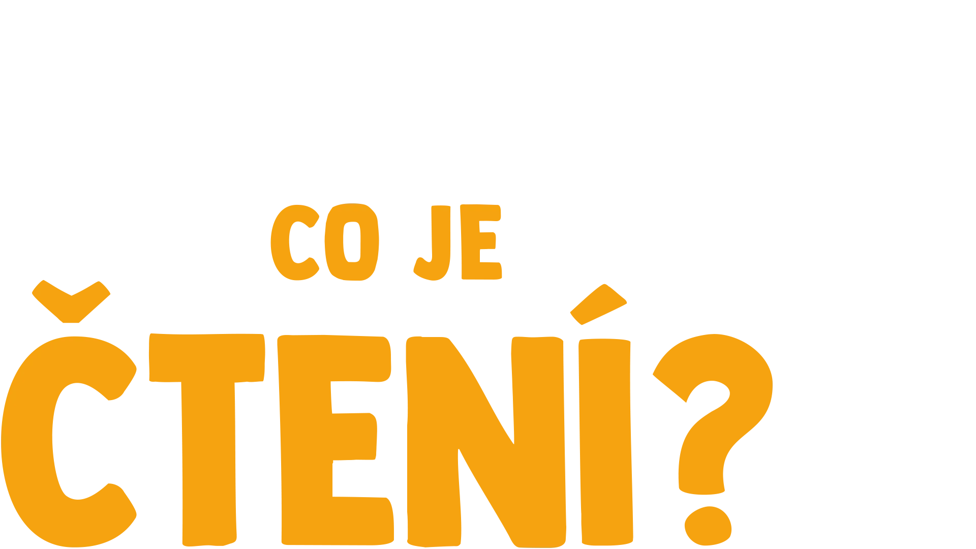 Vidlík má otázečku: Co je čtení?