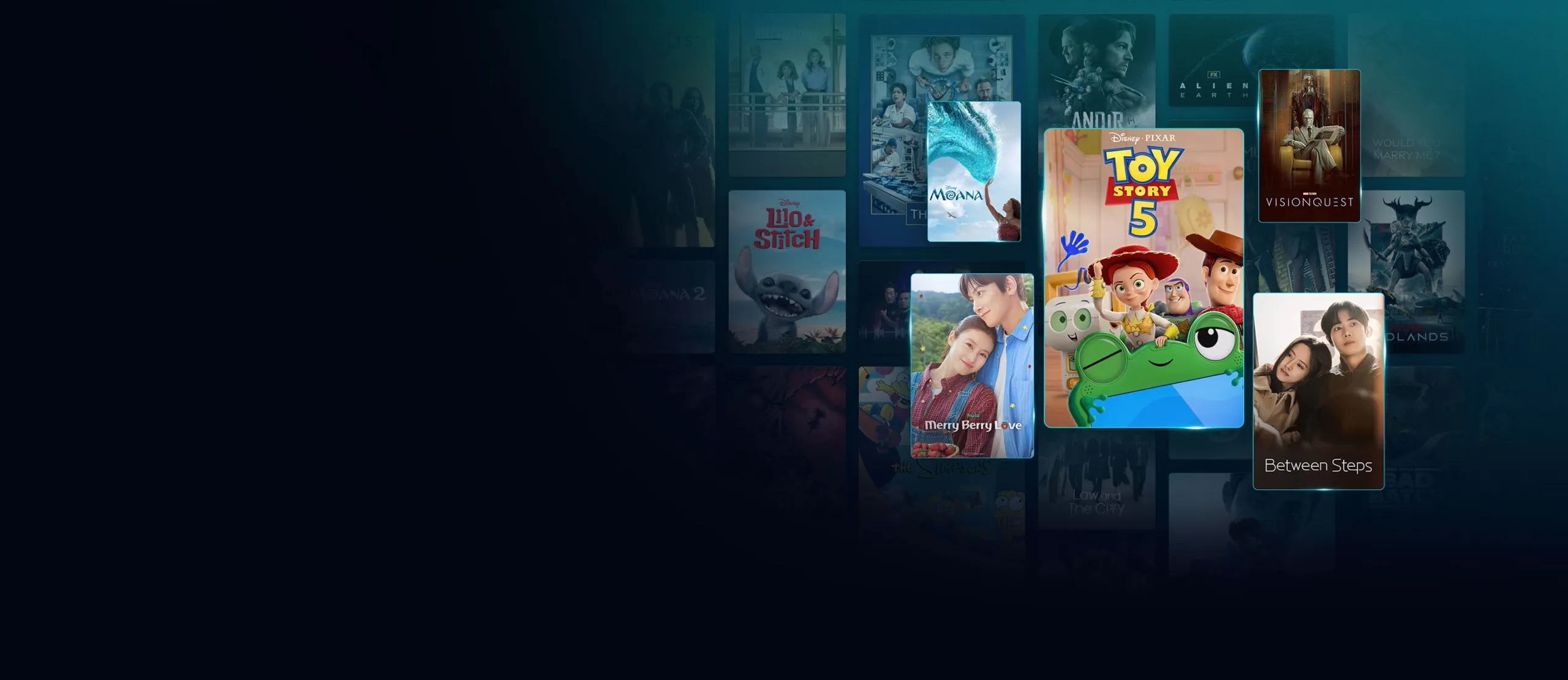 All of these streaming and more