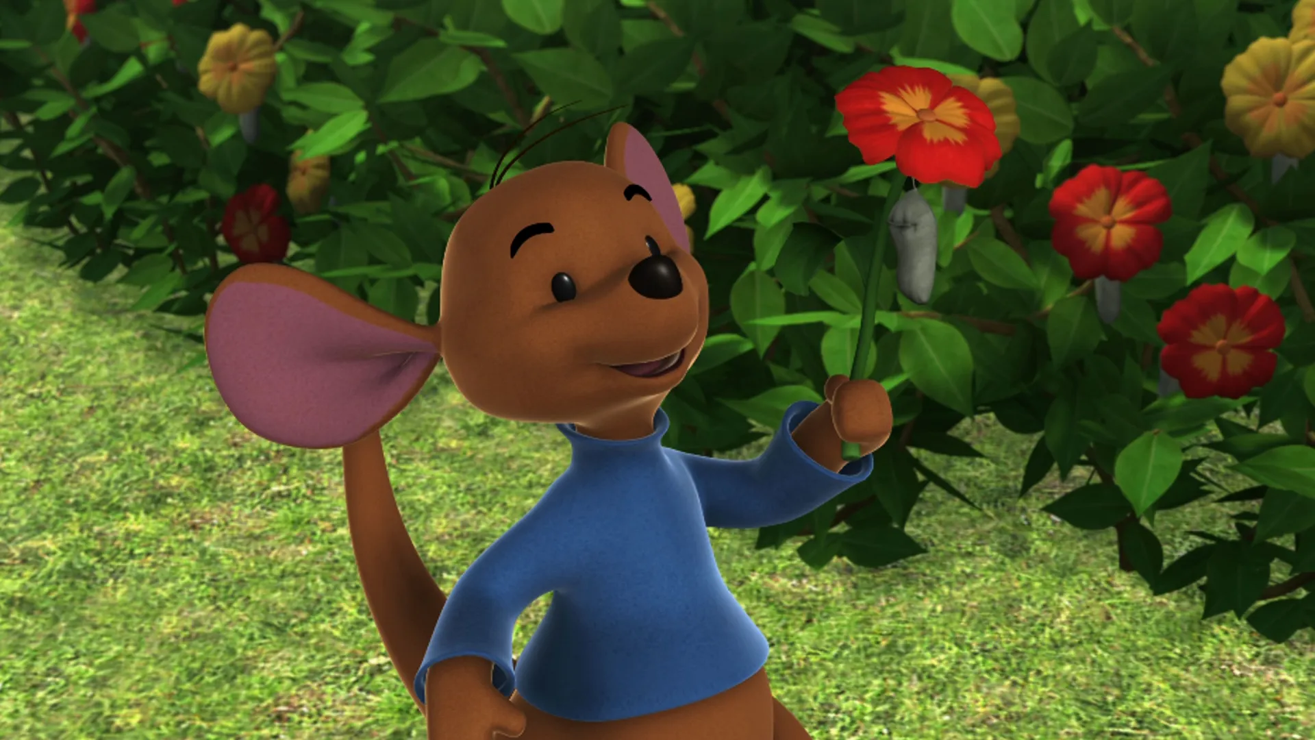 thumbnail - S1:E24 Flowers from Roo / Peck Peck Peckin' on Rabbit's Door