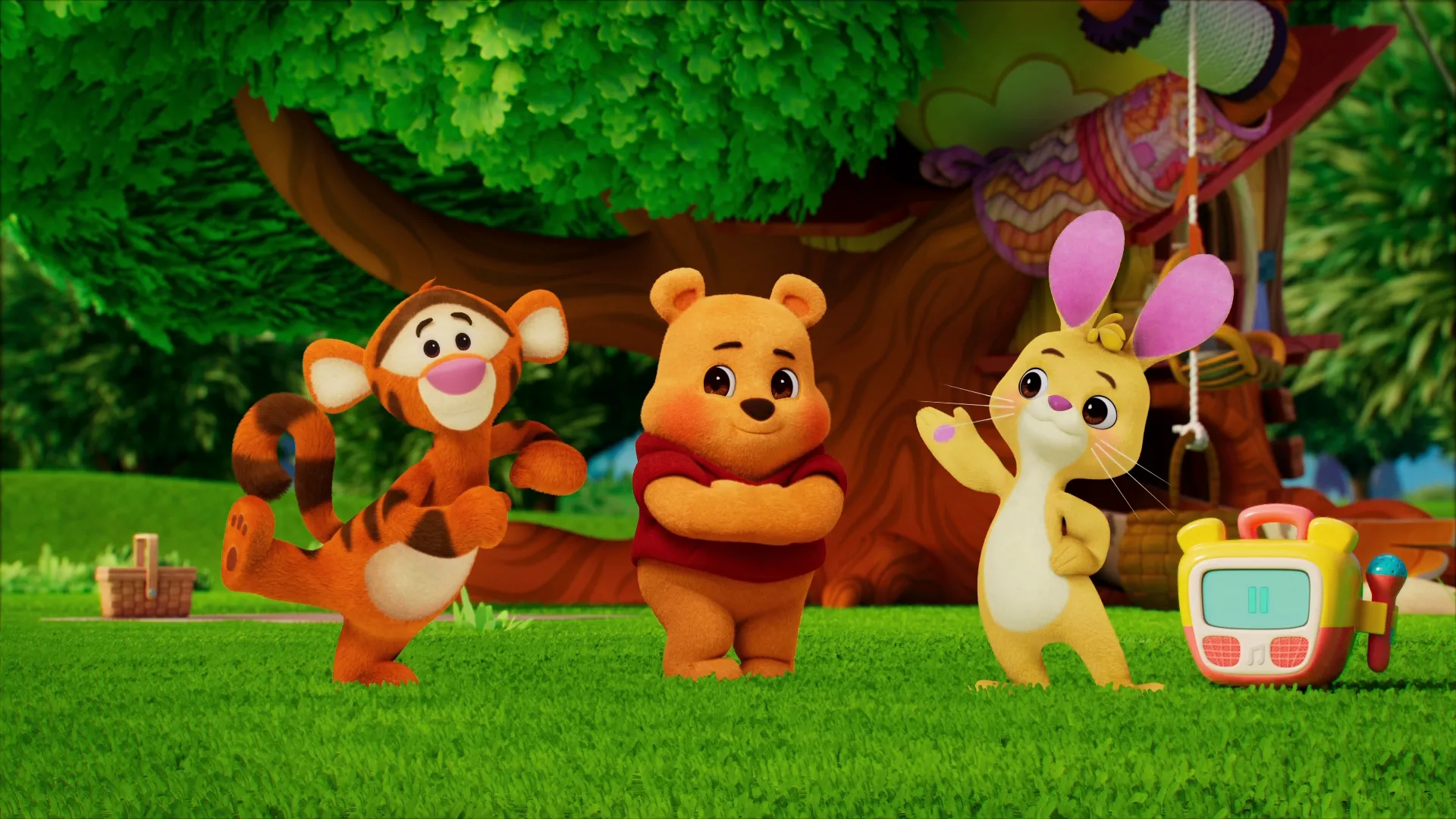 thumbnail - S2:E17 Freeze Dance Game with Winnie the Pooh and Friends