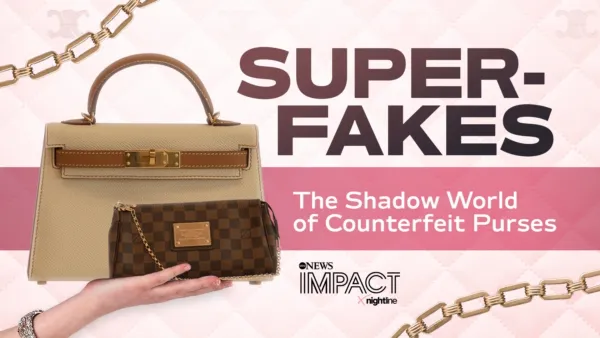 thumbnail - IMPACT x Nightline: Super-Fakes: The Shadow World of Counterfeit Purses