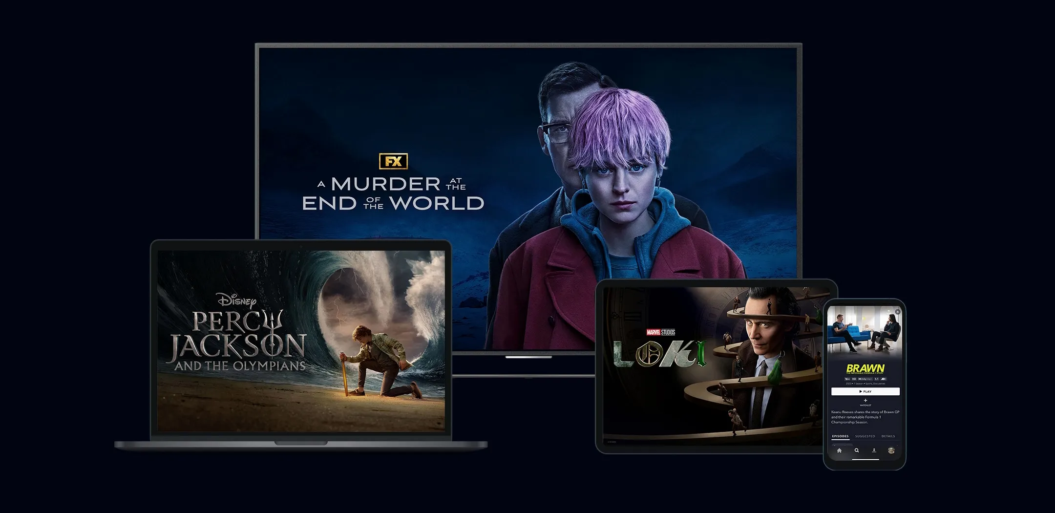 Disney+ shows on different devices