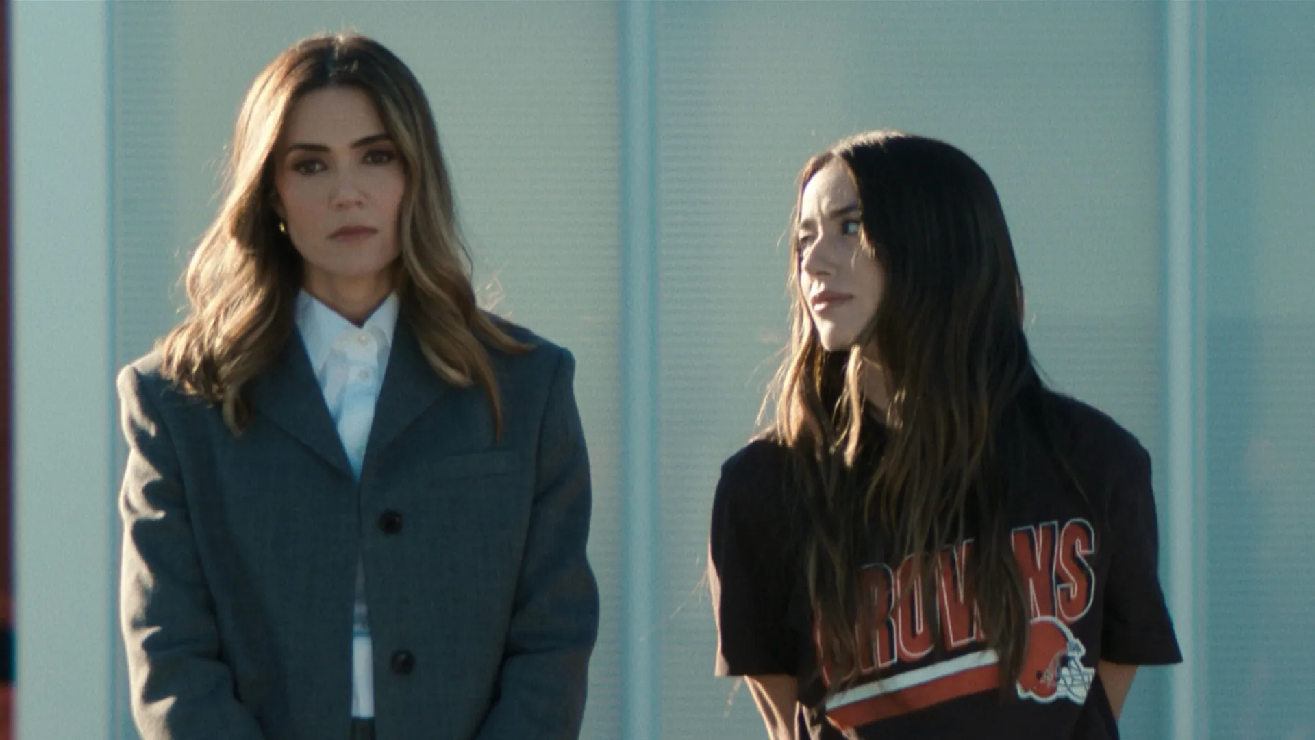 Mandy Moore and Chloe Bennet in The Land