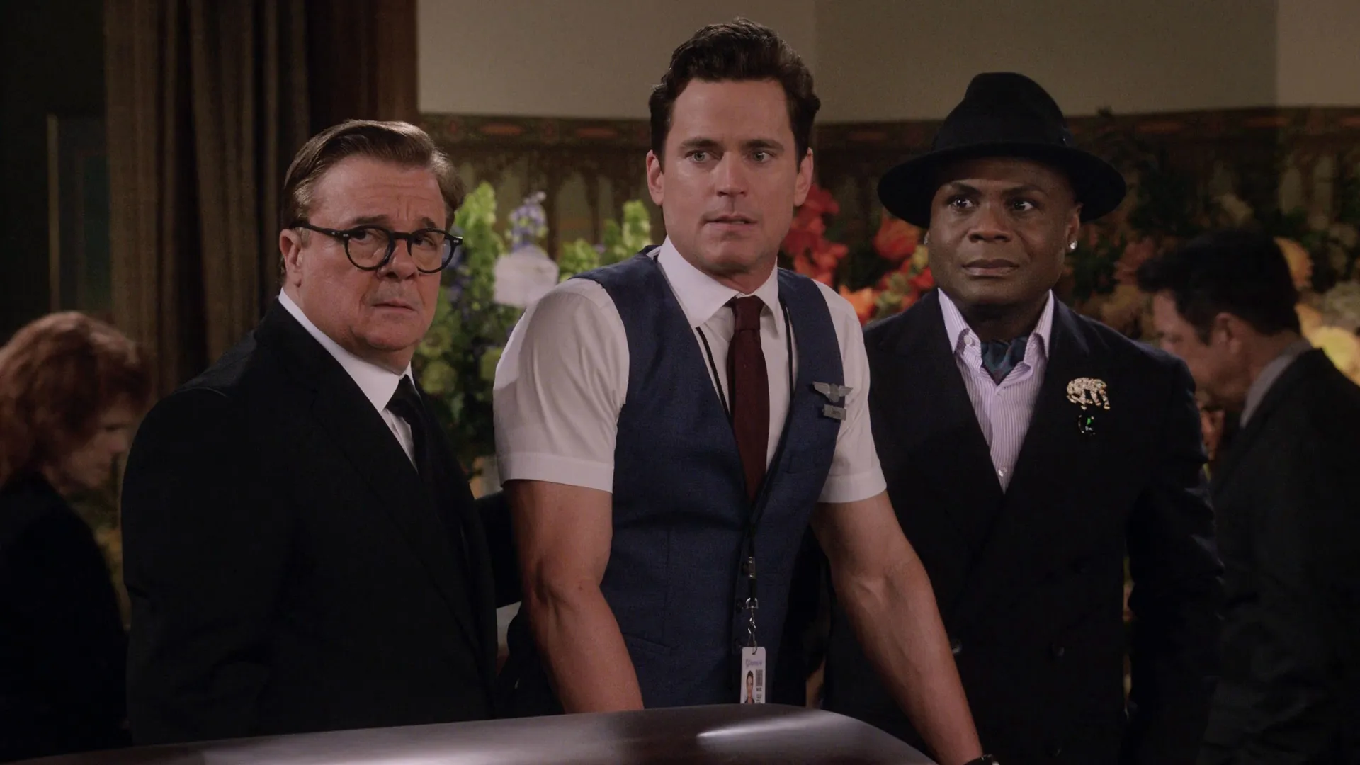 Main cast of Mid-Century Modern including Nathan Lane, Matt Bomer and Nathan Lee Graham.