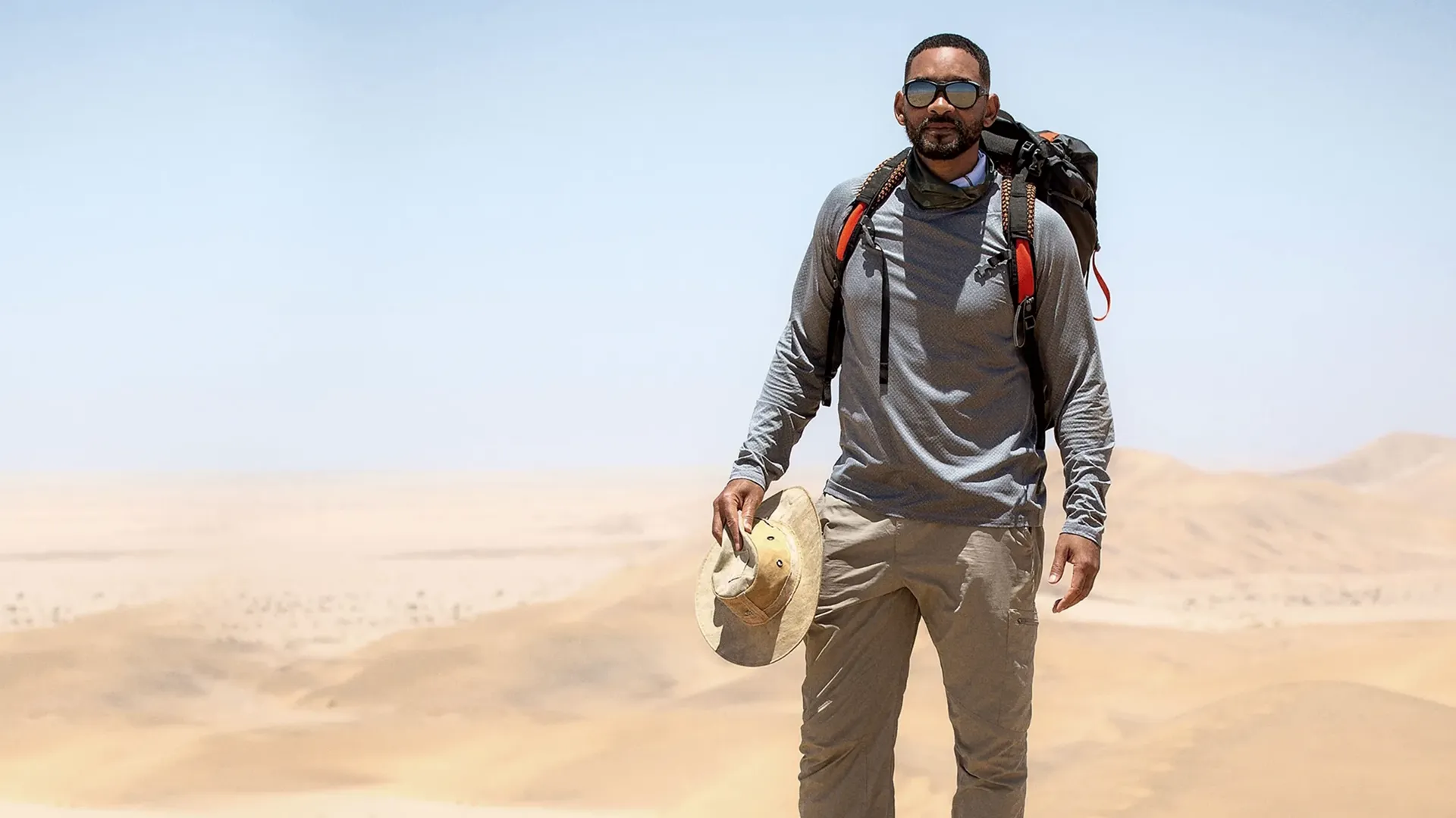 Will Smith traverses the Namib Desert in Welcome to Earth.