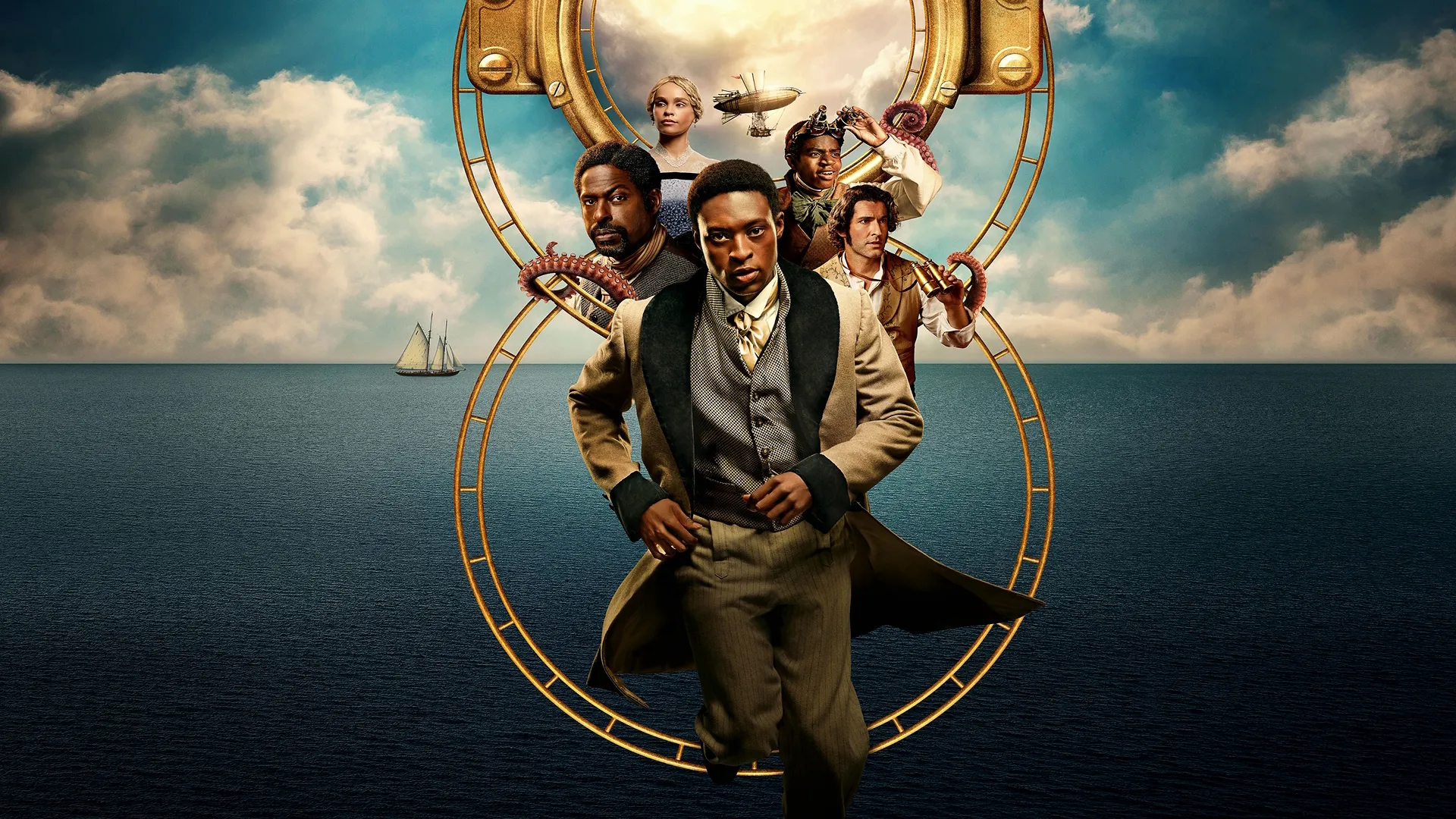 Key art for Washington Black featuring the titular character played by Ernest Kingsley Jr.