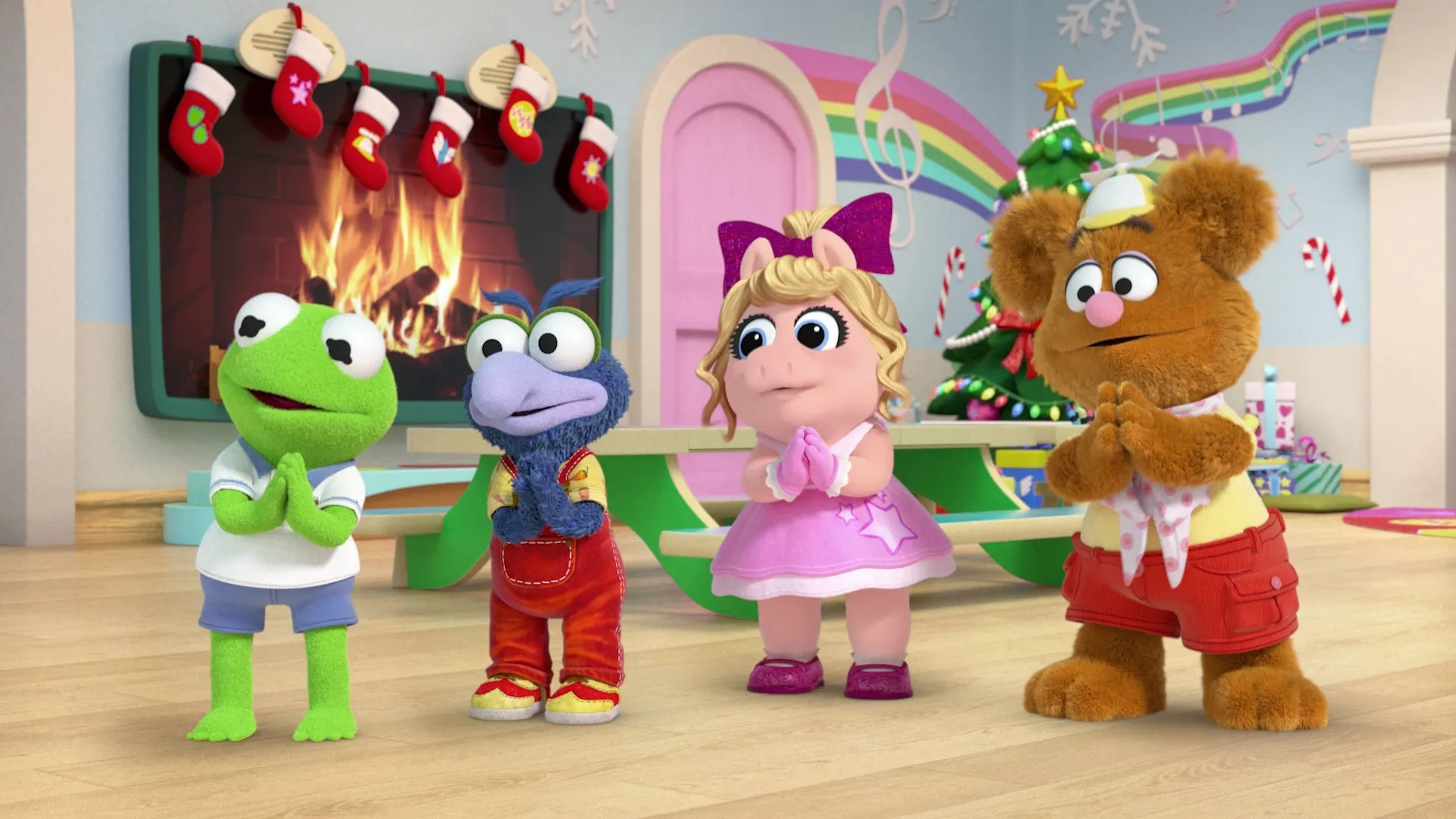 thumbnail - S1:E17 A Very Muppet Babies Christmas / Summer's Super Fabulous Holiday Surprise