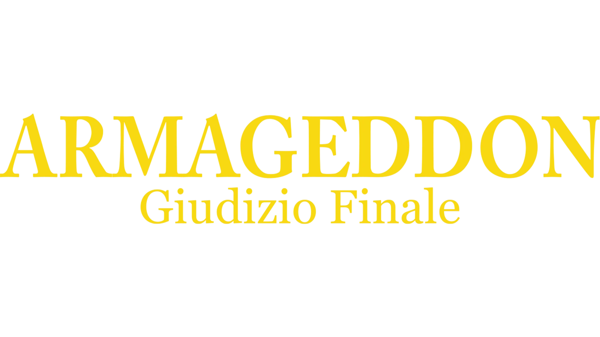 Armageddon - Giudizio finale