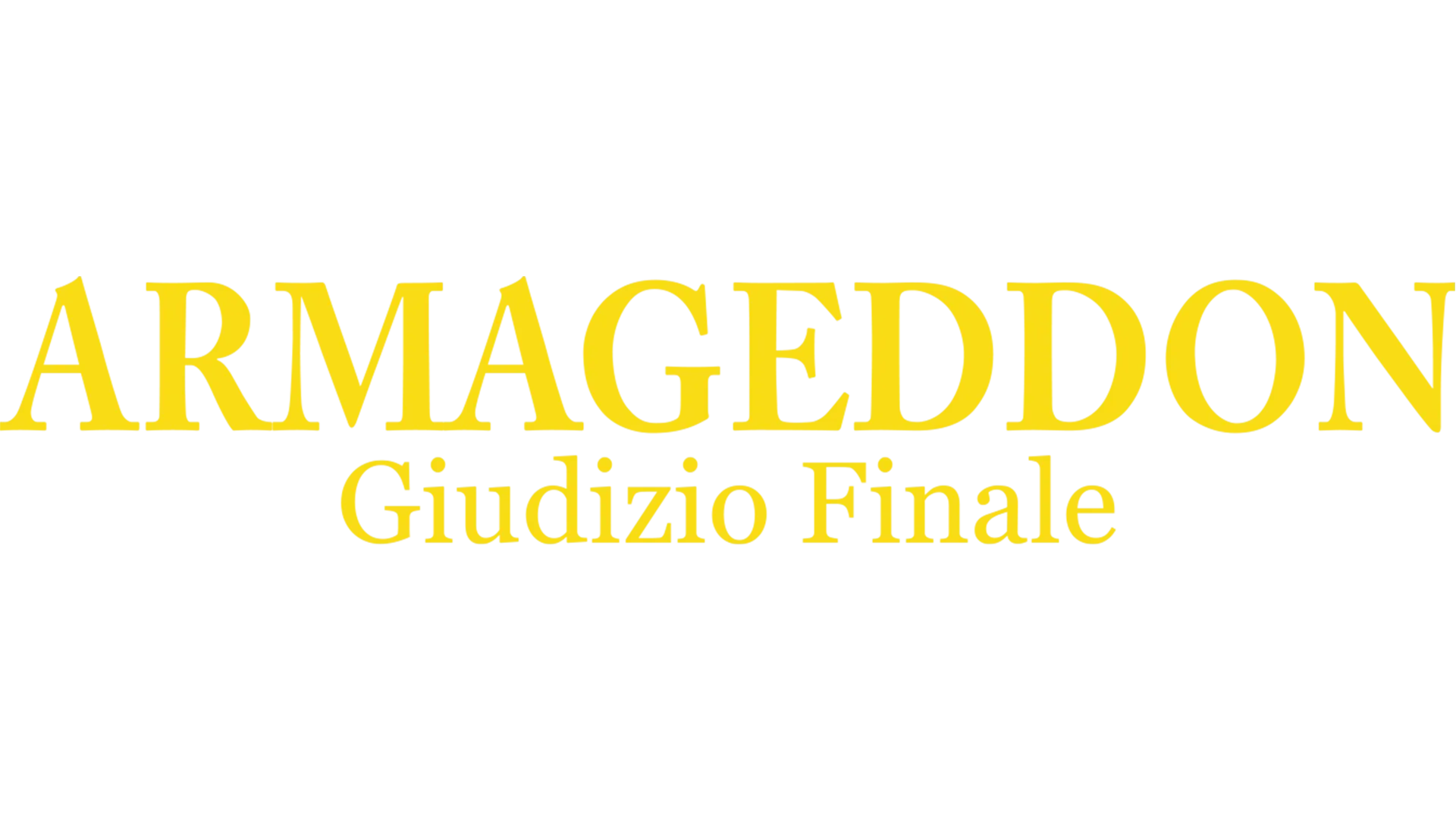 Armageddon - Giudizio finale
