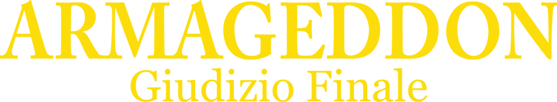 Armageddon - Giudizio finale
