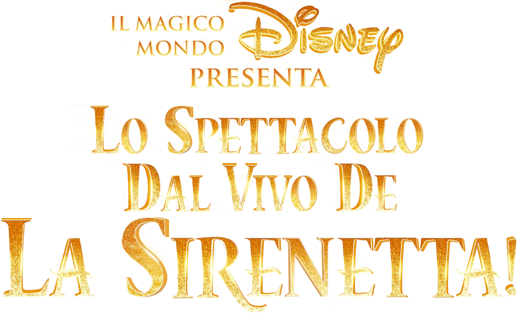 Il magico mondo Disney presenta lo spettacolo dal vivo de La Sirenetta!