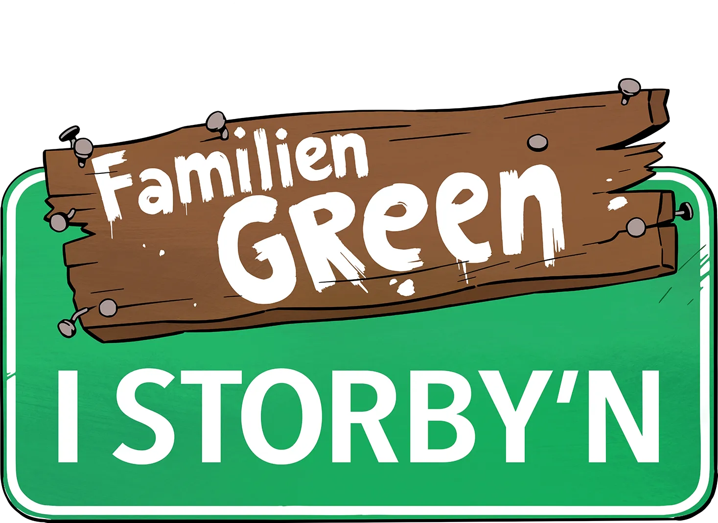 Familien Green i Storby'n