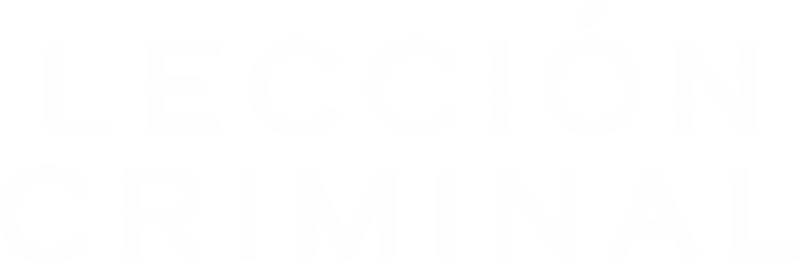 Lección criminal