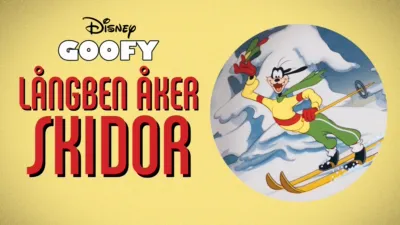 Långben åker skidor