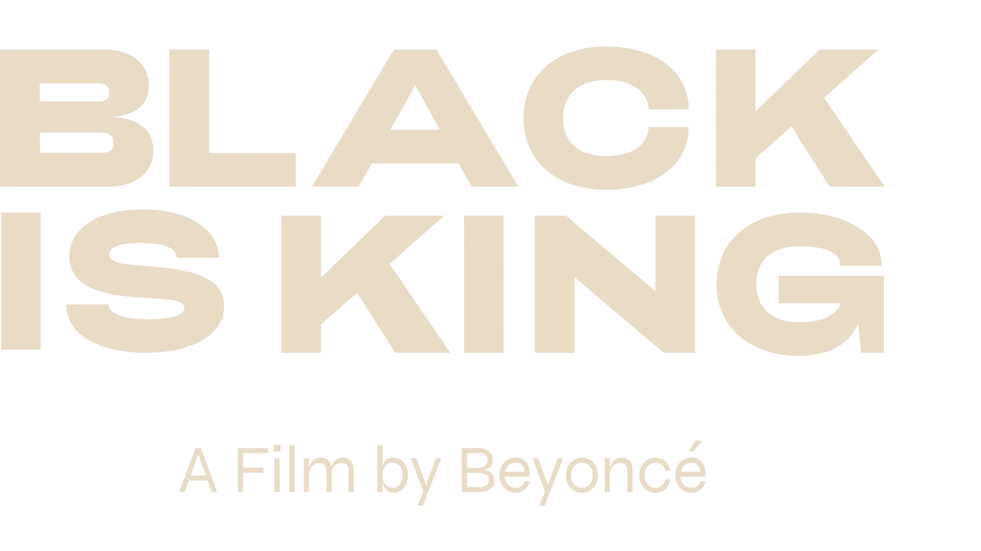 Black Is King