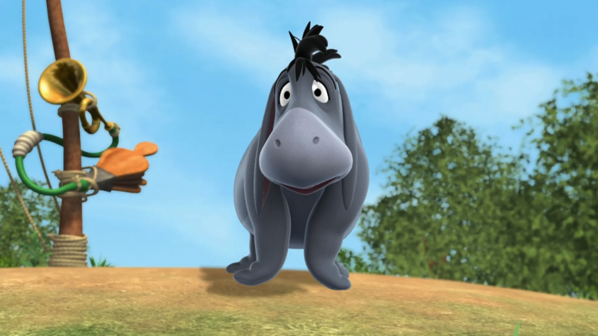 thumbnail - S1:E4 Eeyore's Tale of the Missing Tail / Pooh, Light Up My Life