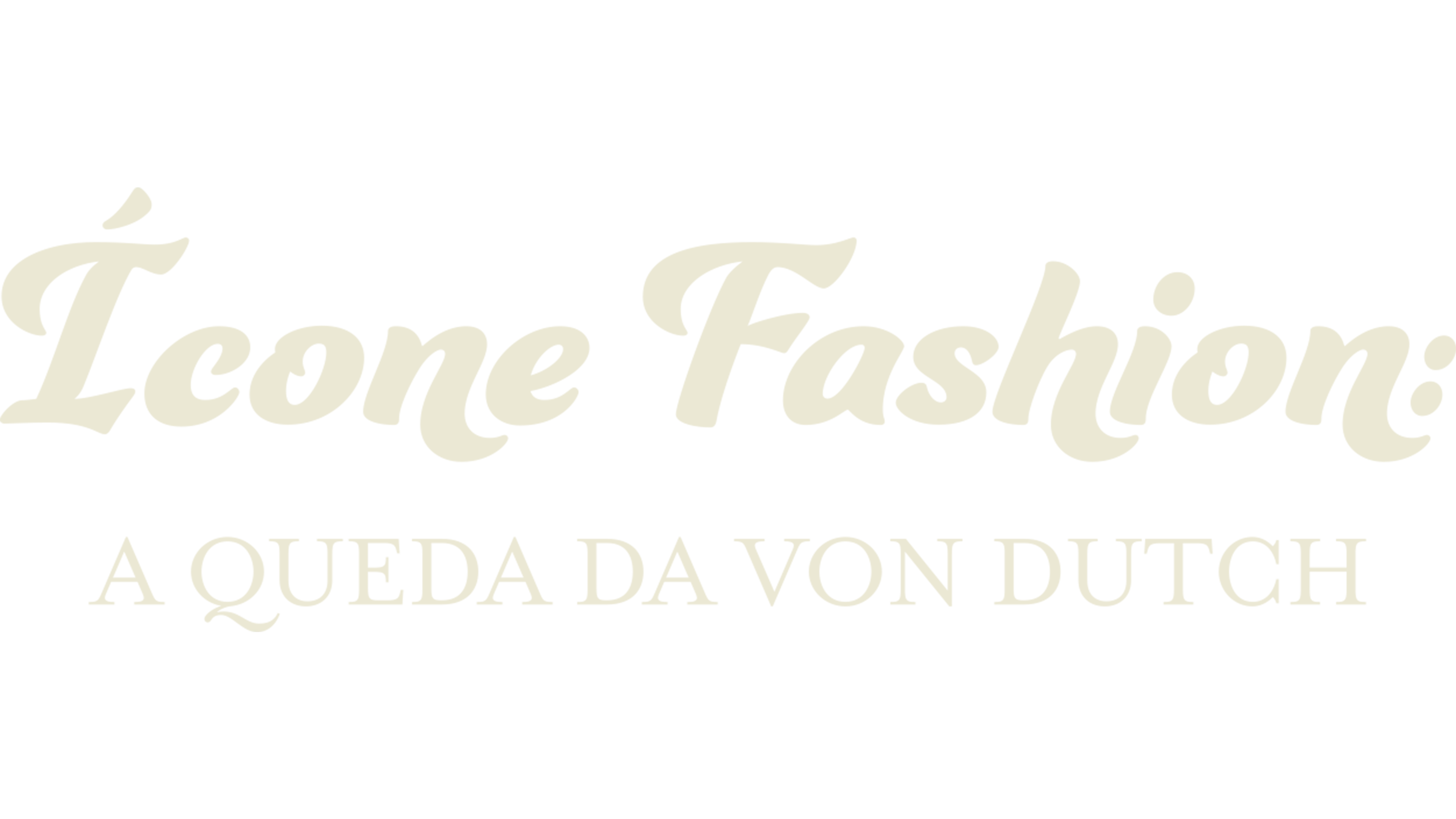 Ícone Fashion: A Queda da Von Dutch