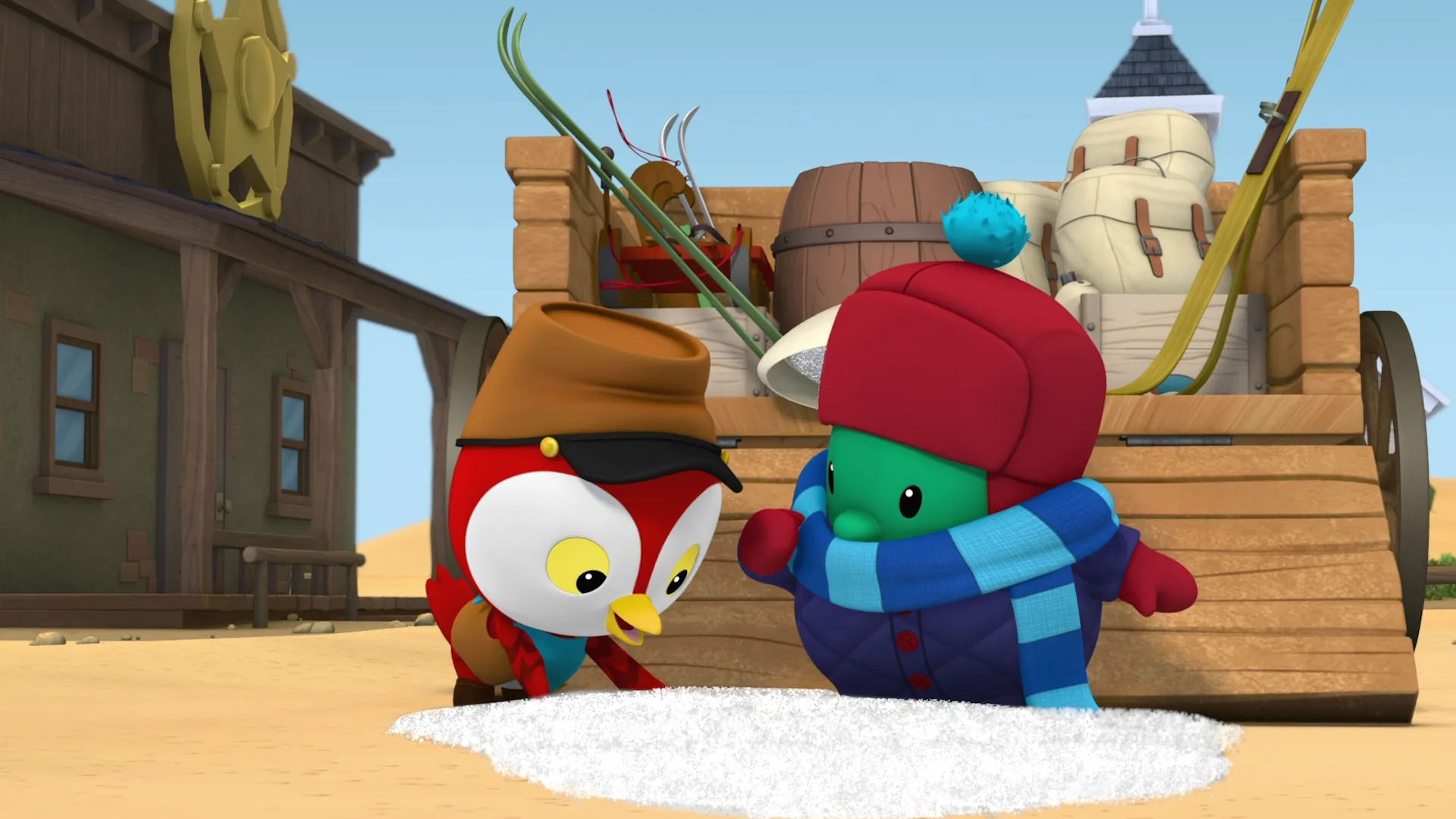 thumbnail - S2:E9 Toby's First Snow / Blazing Skaters