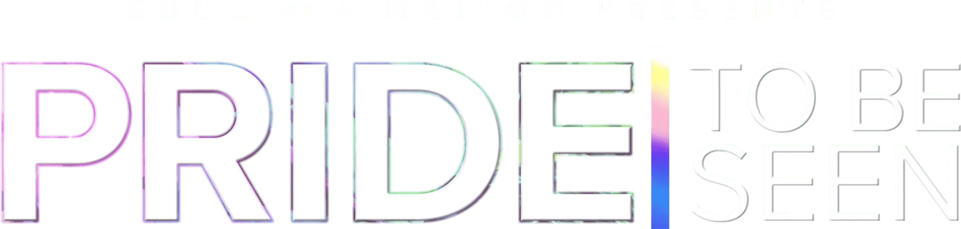 PRIDE | To Be Seen: A Soul of a Nation Presentation