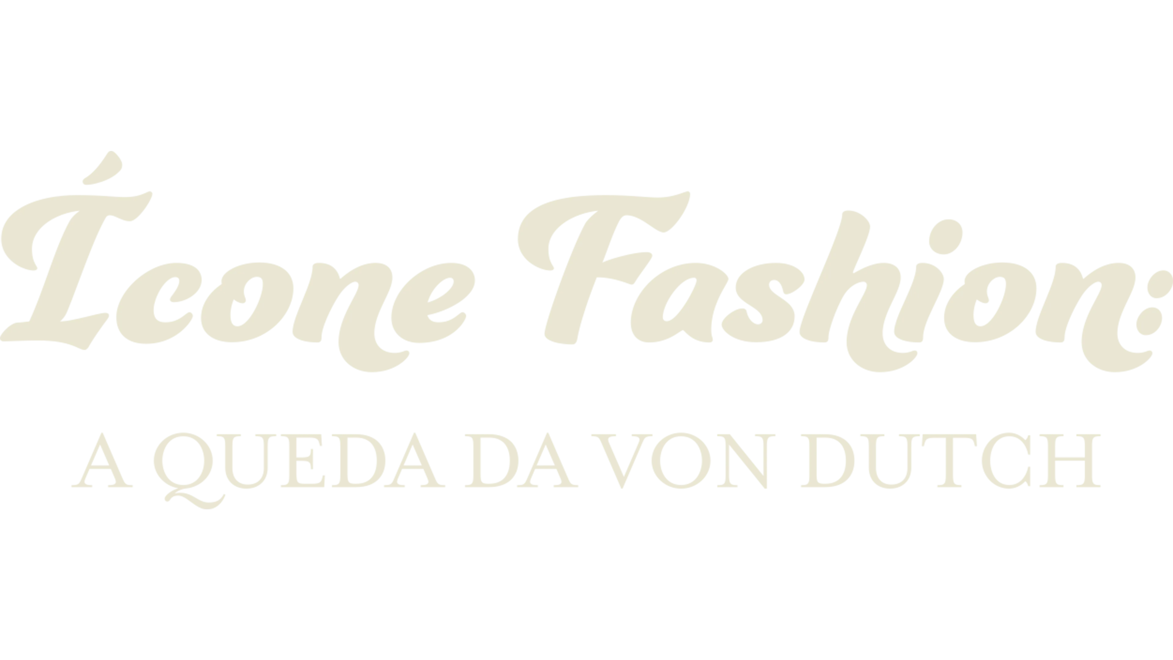 Ícone Fashion: A Queda da Von Dutch