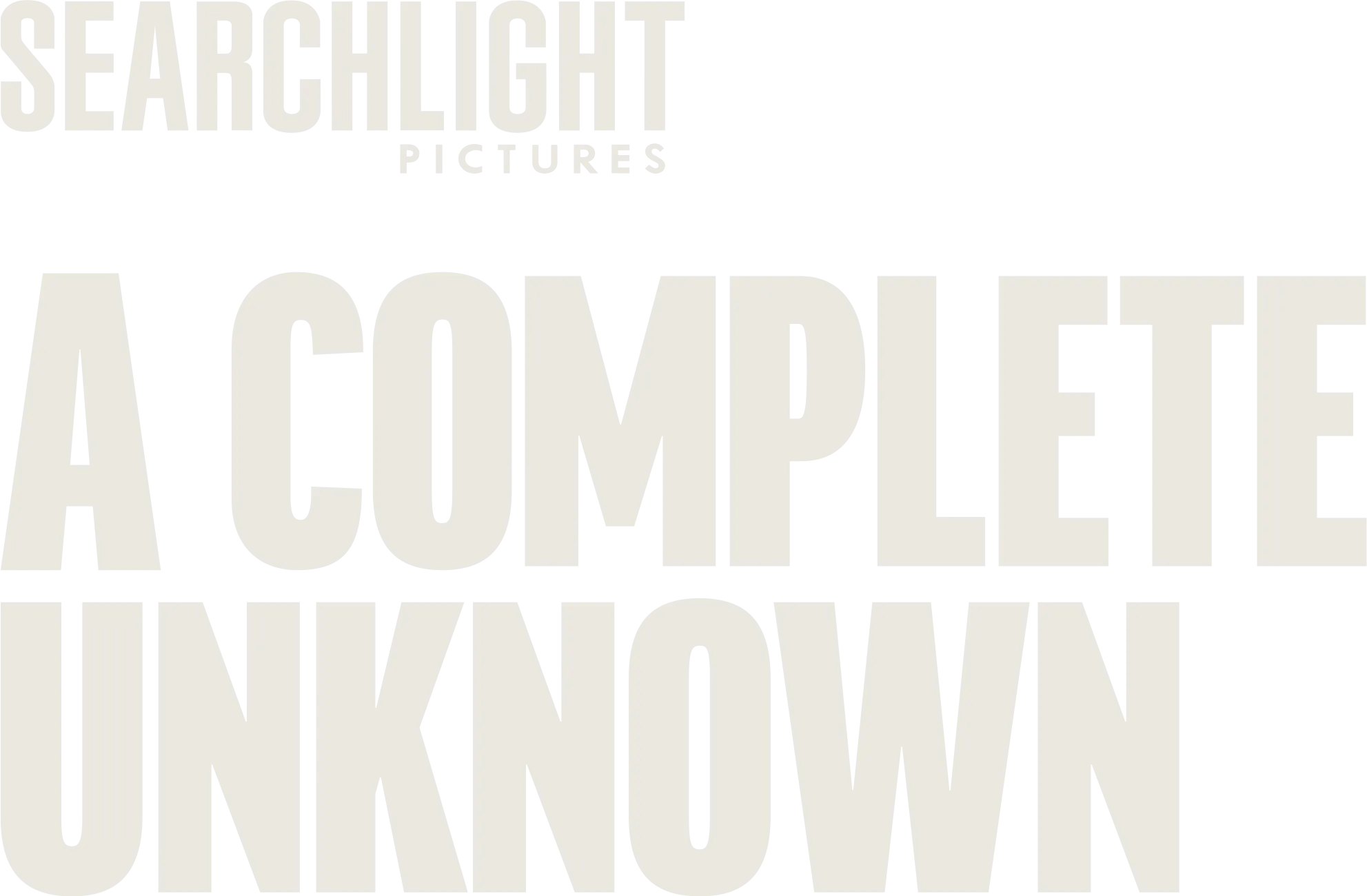 A Complete Unknown