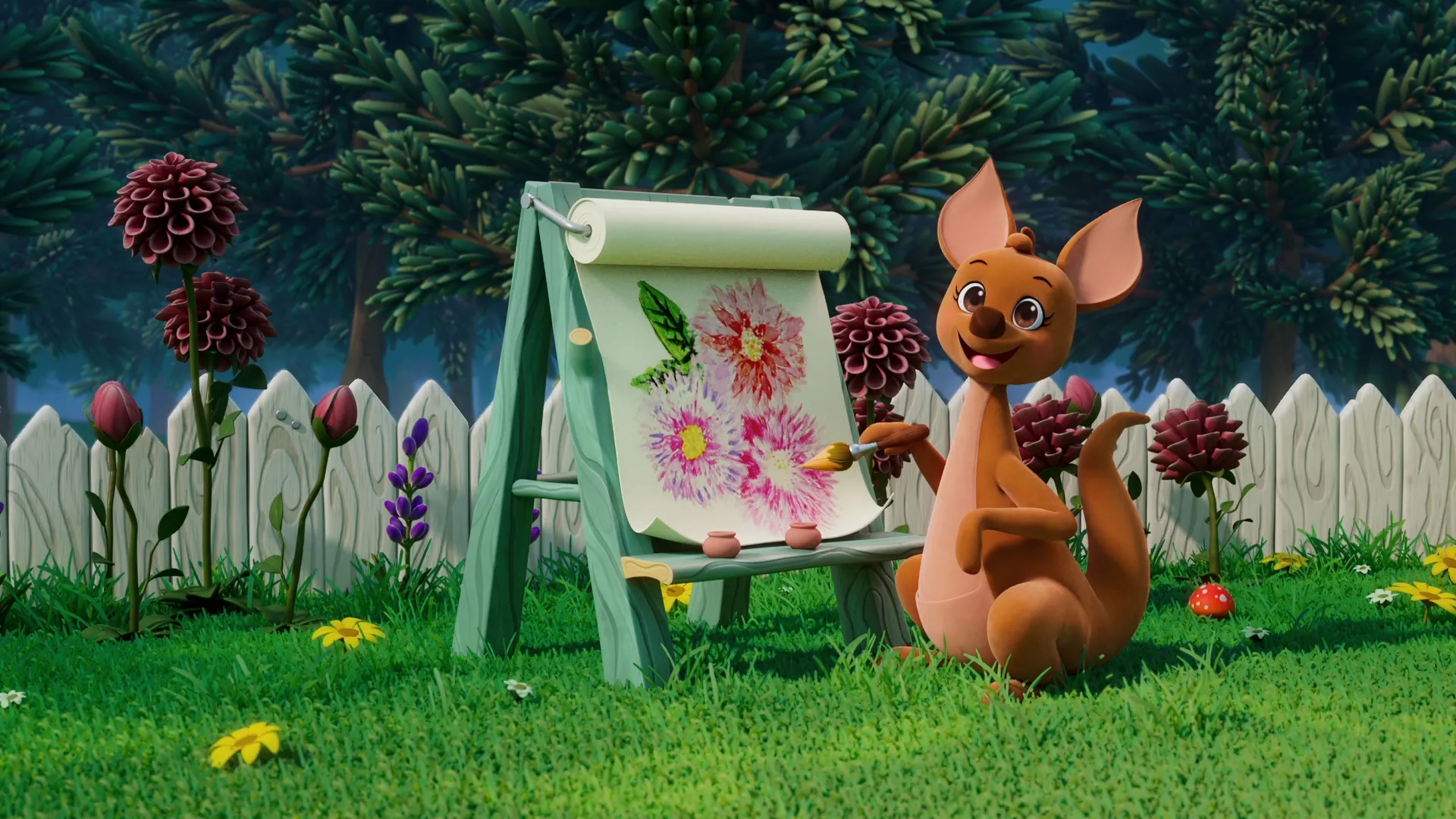 thumbnail - S2：第1話「ティガーとカンガと音楽プレーヤー」