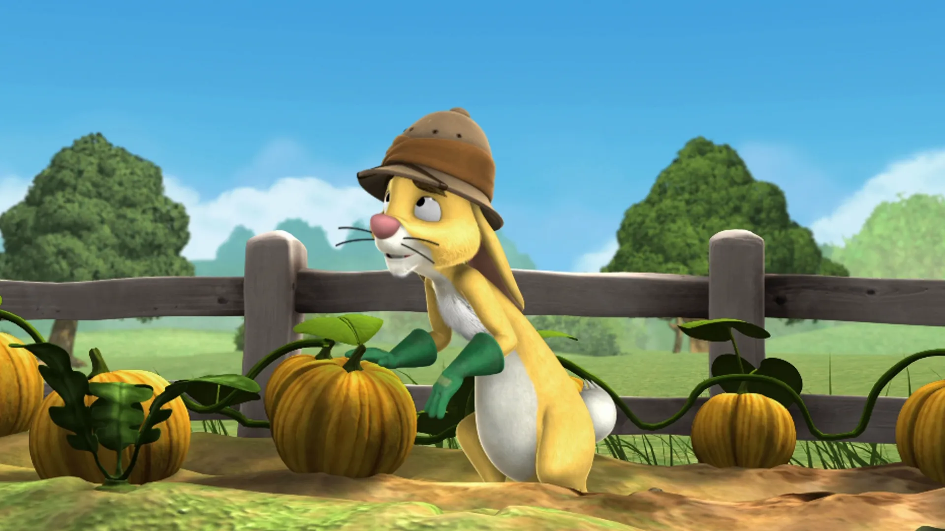 thumbnail - S2:E22 Rabbit Gets Squashed / Topsy Turvy Tigger