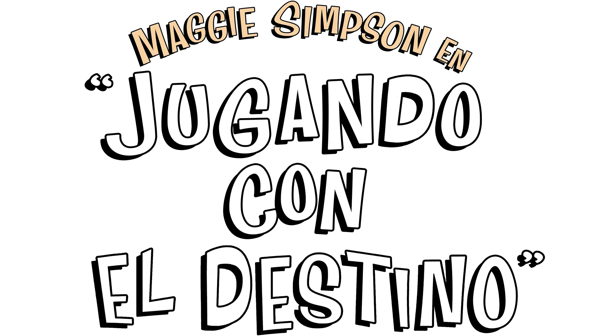 Maggie Simpson en “Jugando con el destino”