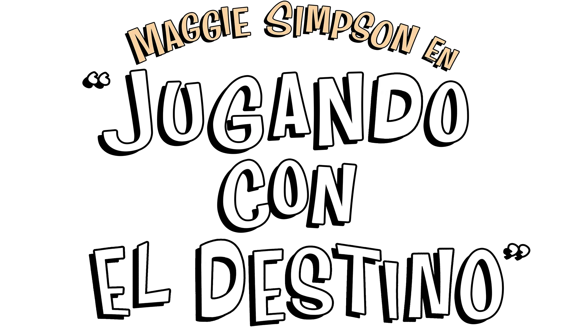 Maggie Simpson en “Jugando con el destino”