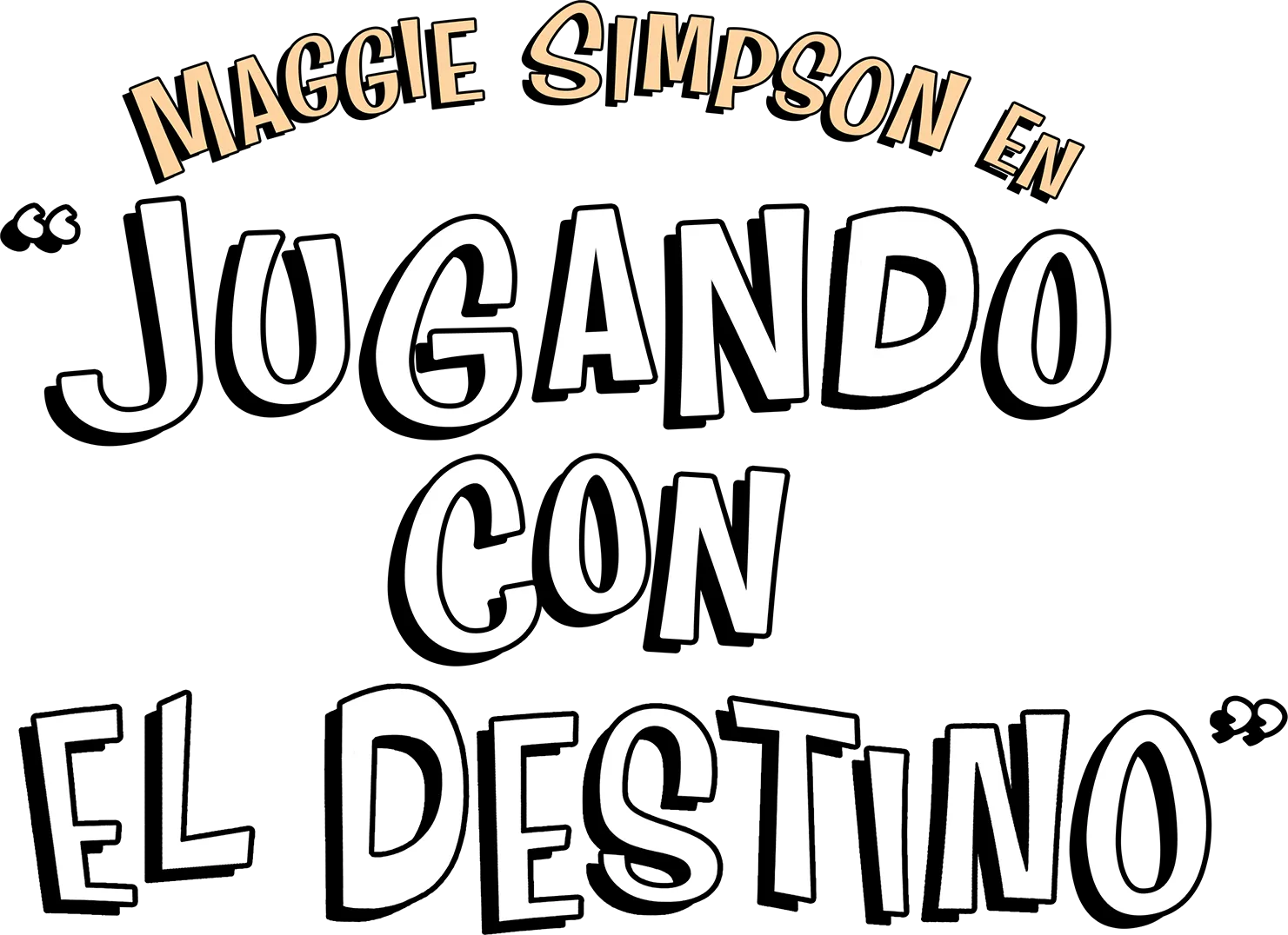 Maggie Simpson en “Jugando con el destino”