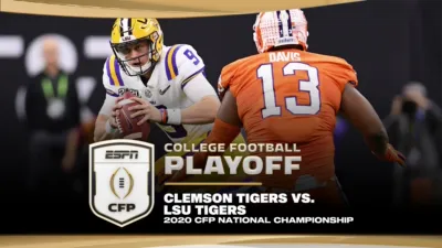 thumbnail - 2020 CFP National Championship: Clemson vs. LSU